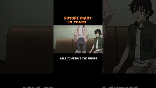 Future Diary is Trash 😭😭😭 #futurediary #futurediaryyuno #anime