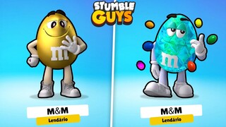 Skins do M&M no Stumble Guys!