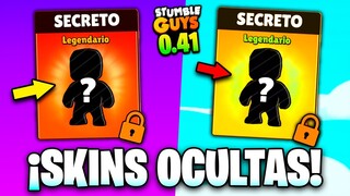 ¡NUEVAS SKINS SECRETAS! 😮 de STUMBLE GUYS 0.41