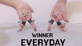 【手指舞SonyToby】每一天手指也跳《EVERYDA》「EVERYDAY」！ 像真度令WINNER也觉得惊讶 ！