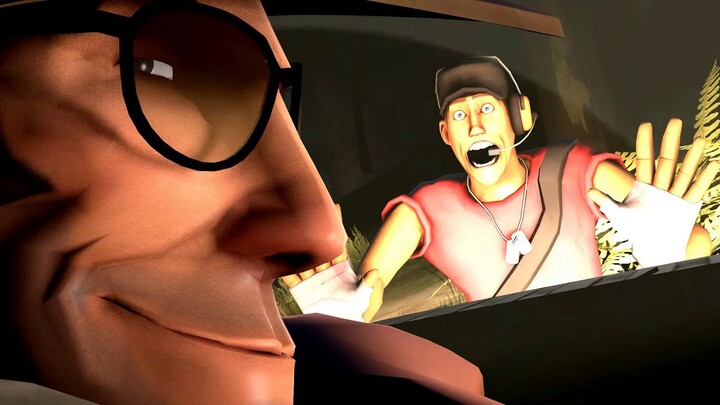 [Film Pendek Animasi] Dia Berlari Tepat di Depan TRUKku!