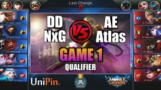 Game1 Aether Atlas VS DD Next Gen | JustML League Qualifiers