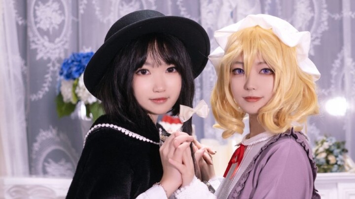 ♥belaian kelompok segel rahasia♥|Touhou cos|Renaissance|なでなで|Usami Renko x Marel Bailey Hearn