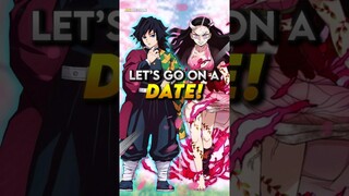 Do GIYU And NEZUKO Share A Romantic Relationship? #shorts #giyu #nezuko