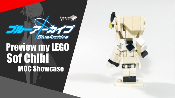 Preview my LEGO Blue Archive Sof Chibi | Somchai Ud