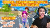 TUTORIAL BERBONCENGAN GAYA BARU SEPERTI ALICE MEGANG & FRIENDS || SAKURA SCHOOL SIMULATOR MILK TEA