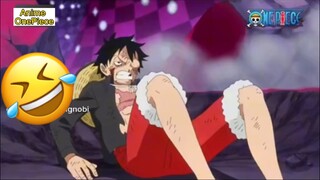 Luffy bị đánh sưng mặt