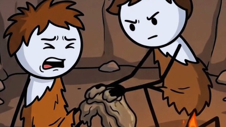 How Cavemen Survived Broken Bones (The First Medical Casts) #shorts  #history  #humanevolution