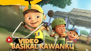 Upin Ipin basikal kawanku