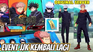 EVENT JUJUTSU x MLBB RILIS LAGI DI ORIGINAL SERVER ! 64 TIKET GACHA SKIN JJK