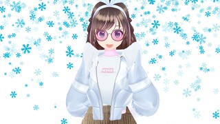 可是雪啊，飘进毛裤