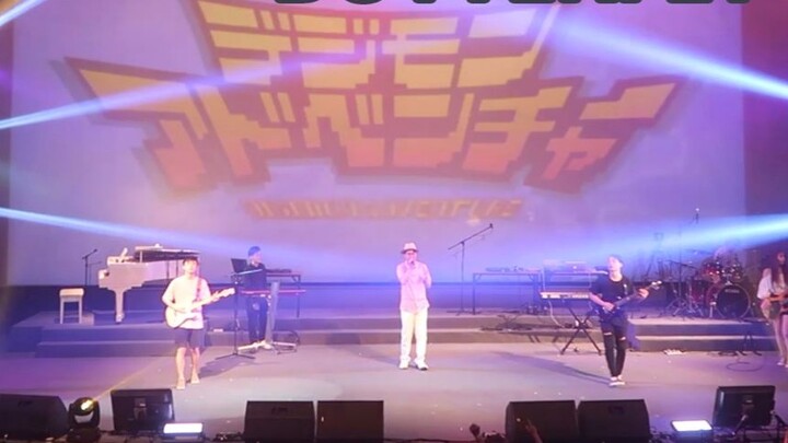 [Cover] Digimon "Butter-fly" super-burning! ! ! Beijing Film Academy Recording Academy concert site!