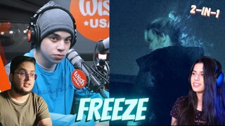 Ez Mil - Freeze REACTION (Official Music Video and Wish USA Bus Live) | Siblings React