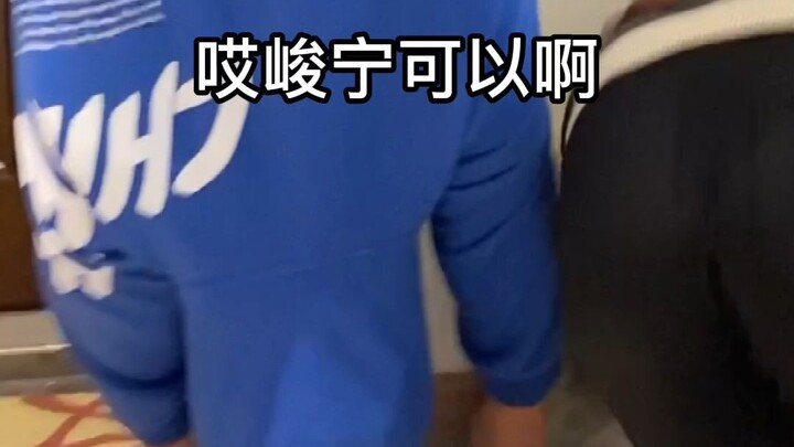 Who would have thought! Playing a game and then cheating? Are you doing a handstand or something?