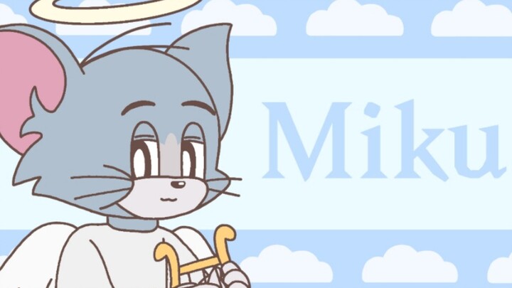 Meme Animasi Tom dan Jerry Angel Tom Miku