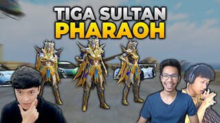 TIGA PHARAOH SULTAN BERKUMPUL ADU SKIN TOTAL SAMPAI RATUSAN JUTA !! - PUBG MOBILE