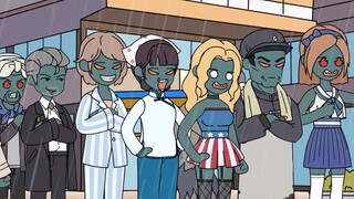 After becoming a zombie, infect the whole family first