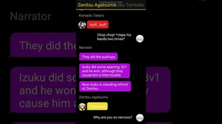 Izuku in Demon Slayer || Episode 2 || Toji_TS || Texting story