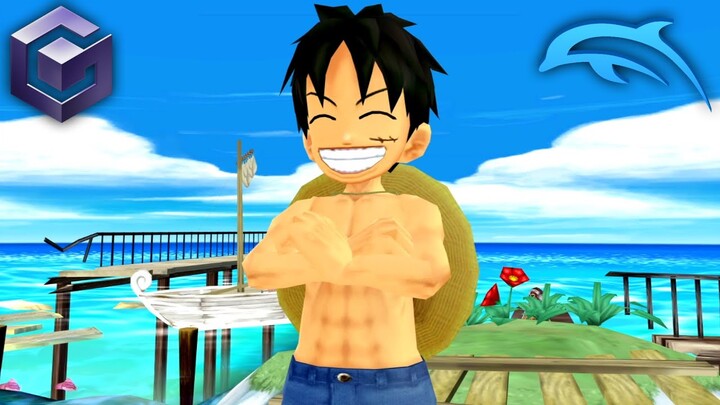 One Piece: Grand Battle! 3 - Gamecube Gameplay (Dolphin) 1080p 60fps