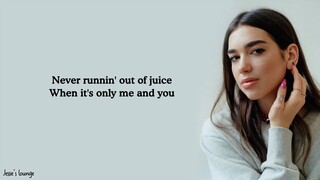 Dua Lipa - Cool (Lyrics)