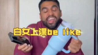 Cảnh học bài kinh điển của nữ sinh da trắng kiểu Mỹ