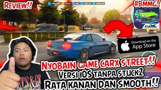 NYOBAIN GAME BALAP TERBAIK DI MOBILE CARX STREET VERSI IOS FUL RATA KANAN DENGAN SMOOTH DAN LANCAR