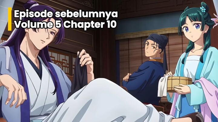 Lishu Selir Muda Kaisar Ternyata Anak Kandungnya?! | Kusuriya no Hitorigoto VOL 5 - Chapter 11-12