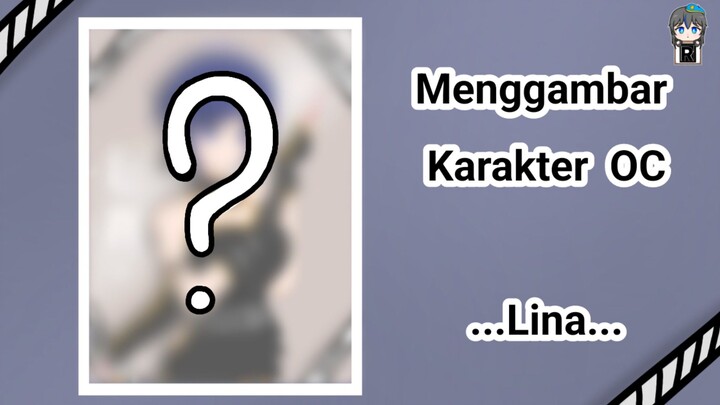[Speedpaint] Menggambar karakter OC robot manusia LINA
