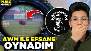 AWM VURUŞUMA SASUKE BİLE ŞAŞIRDI | PUBG MOBİLE
