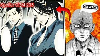 Munculnya "Real" Villain di One punch man dan Markas Monster baru⁉️  Spoiler manga one Punch man 205