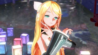 2D Cartoon Rendering】Thousand Lights Wish (Lonceng Rambut Panjang Gaya YYB♪/Future Rin♪)