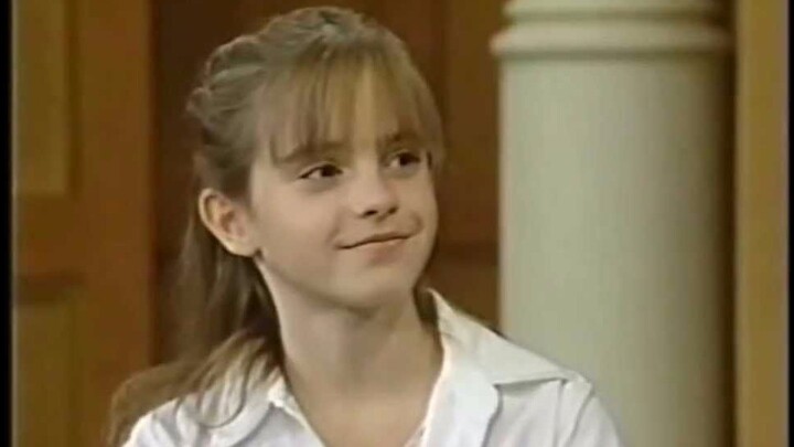 Ditanya kenapa bisa memerankan Hermione? Emma Watson saat berusia 11 tahun: Karena aku pantas memain