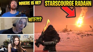 Streamers React to STARSCOURGE Radahn Boss Fight In Elden Ring Compilation (Boss Reaction) !!