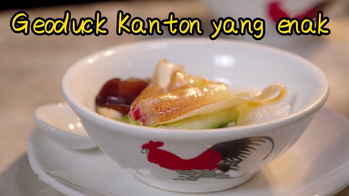 Geoduck Kanton yang enak