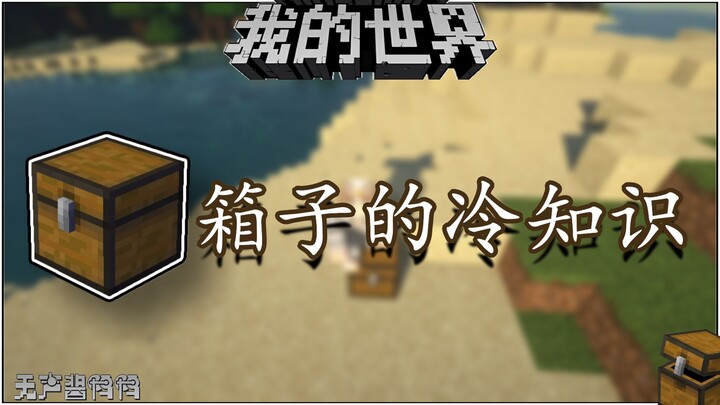 معلومات غريبة عن ماينكرافت: الصندوق الصغير يمكنه بالفعل حمل الكثير من الأشياء