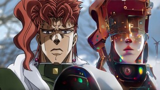 Liệu AI có mơ thấy Cyber Kakyoin sau khi xem JOJO không? 【JOJO2 trong mắt AI】