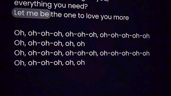 To love you more