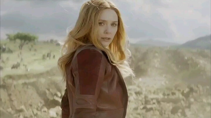 Scarlet Witch's highlight moment, tear you apart with your bare hands, single-handedly brush the Ill