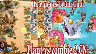 Hoa quả nổi giận 2 -hack hoa quả mạnh -Plant vs zombie 2