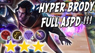 HYPER BRODY BINTANG 3 FULL ATTACK SPEED ! GUA KASIH ABYSS + GOLDEN STAFF BIAR MAKIN GACOR !!!