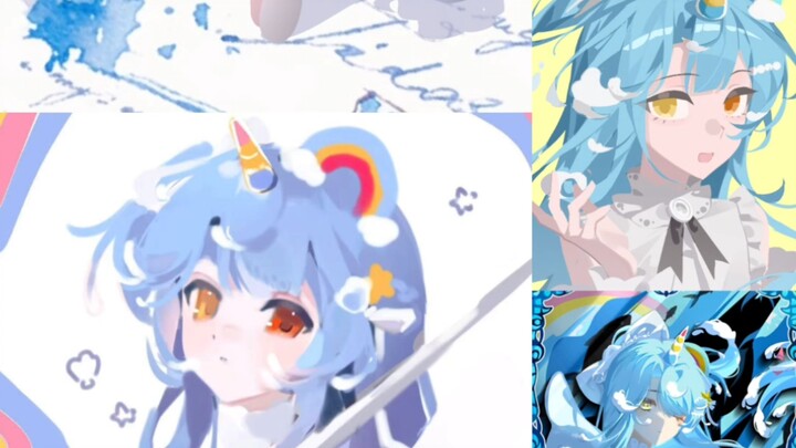Challenge: Have an artist draw my OC using only color blocks.