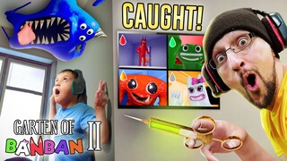 Garten of BanBan 2 in Our House! Caught on Camera (FGTeeV Gameplay)