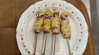 不能打扮孩子 于是打扮香肠