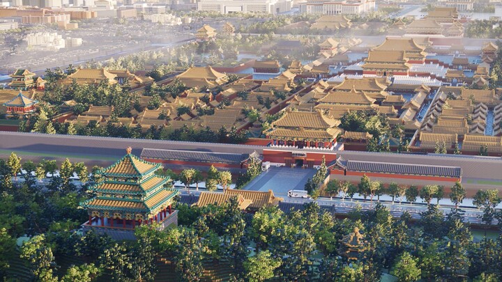 6 Years, 1 Billion Blocks: Beijing Is Back in All Its Glory! [Minecraft – Trailer]