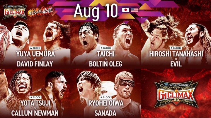 NJPW G1 Climax 35 (Day 15) - 10 August 2025