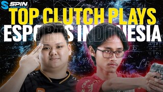 TOP CLUTCH MOMENTS & PLAYS IN ESPORTS INDONESIA! MEKANIK & MENTAL PRO PLAYER GOKIL!