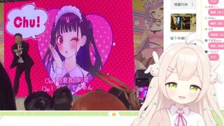 【Hatsuki Rabi】Japanese bunny watching salarymen dance to "I'm Sorry for Being So Cute," exclaiming h