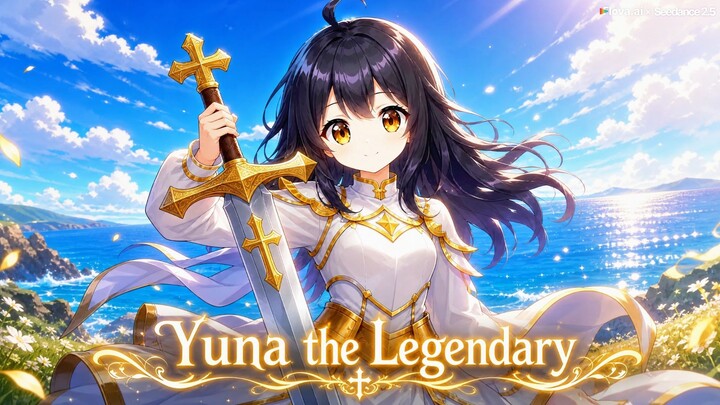 A heroína lendária, Yuna. 🌟