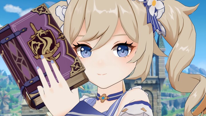 [ Cardinal Sakura × Genshin Impact ] Barbara the Magic Book Girl
