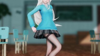 [MMD·3D]Haku's Dynamic Modern Dance in Uniform and  Stockings